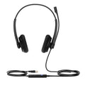 Yealink Wired (Uh34-Lite) Ms Dual Headset, Noise Cancelling Mic, Foam Cushion, Usb-A