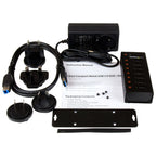 Startech 7 Port USB 3.0 Hub, Metal, Mount, 2Yr