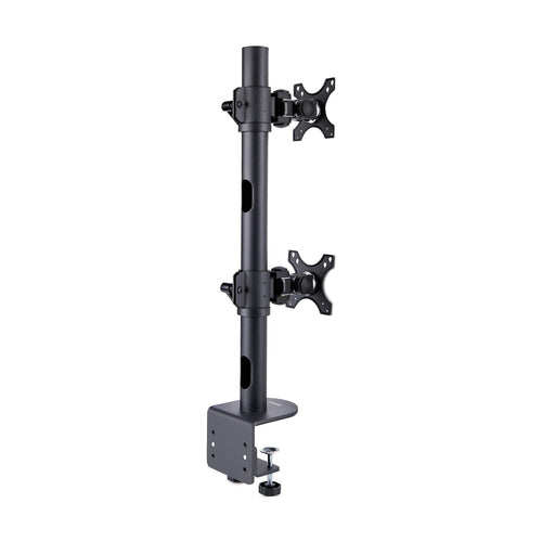 Startech Desk Mount For 2X Vertically Stacked Monitors, Dual 49"; Taa, 5 Yr