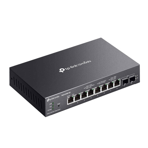 Tp-Link Omada 10-Port Managed 2.5G Desktop Switch, Poe+(8), 10G Sfp(2),160W, 5Yr
