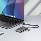 Startech 4-Port Usb-C Hub - 5Gbps - Bus Powered - USB C To 4X Usb-A Hub W/ Optional Auxili