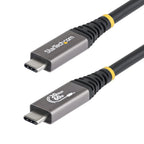 StarTech 3M (10Ft) USB4 Cable, USB-IF Certified USB-C Cable, 20Gbps, Ltw