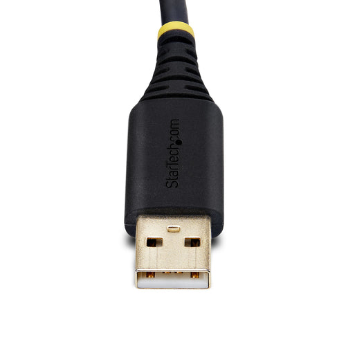 Startech 2Ft (60Cm) 2-Port USB To Serial Adapter Cable, Interchangeable Db9 Screws/Nuts, C