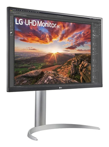 LG 27" (16:9) Uhd Ips Led, Hdmi(2), Dp, Usb-C (90W), H/Adj, Spkr, Tilt, Vesa, 3Yr