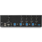 4 Port USB HDMI Kvm Switch With Audio - 4K 30Hz Dual Monitor 2 Yr