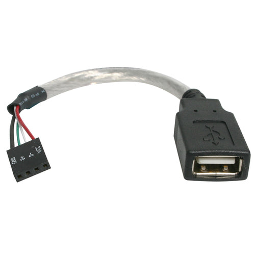 Startech 15Cm Usb-A To USB 4 Pin Connector To Motherboard, F To F, Usb2.0, Ltw