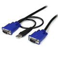Startech 1.8M /6 Ft 2-In-1 Ultra Thin USB Kvm Cable - Kvm Cable Ltw