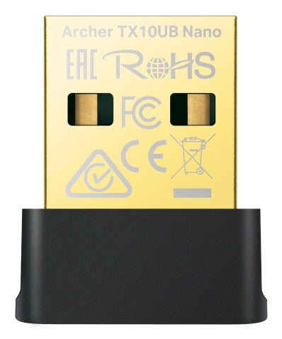 Tp-Link Archer Ax900 Bluetooth 5.3 Wi-Fi 6 Dual-Band USB Adapter, 3Yr