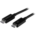 Startech 1M T/Bolt3 Cable, 20Gbps, 100W Pd, Black, 2Yr