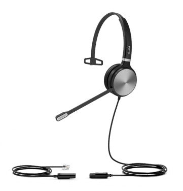 Yealink Yhs36 Mono Wideband Headset Compatible With Cisco 79Xx Ip Phones, Avaya V And Vi