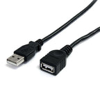 StarTech 3M Usb2.0 A To A Extension Cable, M/F, Black, Ltw