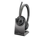 HP Poly Voyager 4320 Oth Wireless Ms Stereo Headset W/Charging Stand, Bt700 Dongle , Usb-C