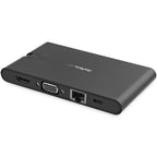 Startech Usb-C Mini Dock - 4K HDMI Or Vga/Usb(3)/Rj45, Single Display, 85W, No Ac, 3Yr