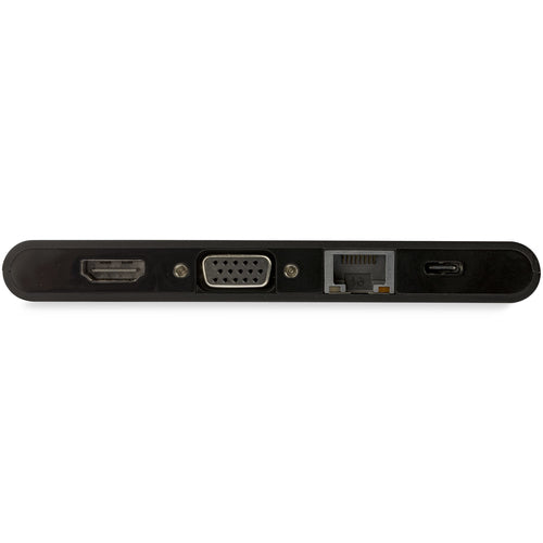 Startech Usb-C Mini Dock - 4K HDMI Or Vga/Usb(3)/Rj45, Single Display, 85W, No Ac, 3Yr