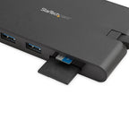 Startech Usb-C Mini Dock - 4K HDMI Or Vga/Usb(3)/Rj45, Single Display, 85W, No Ac, 3Yr