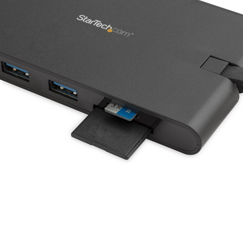 Startech Usb-C Mini Dock - 4K HDMI Or Vga/Usb(3)/Rj45, Single Display, 85W, No Ac, 3Yr