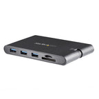StarTech USB-C Mini Dock, 4K HDMI Or Vga/Usb(3)/RJ45, Single Display, 85W, No AC