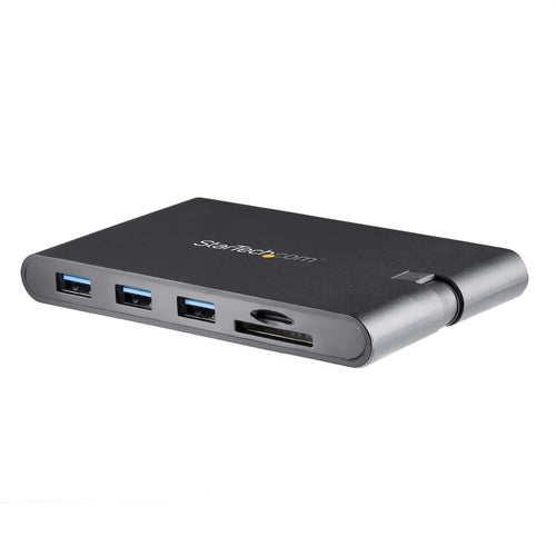 Startech Usb-C Mini Dock - 4K HDMI Or Vga/Usb(3)/Rj45, Single Display, 85W, No Ac, 3Yr