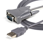 Startech USB To Serial Rs232 Adapter Cable - M/M Db9/Db25 2Yr