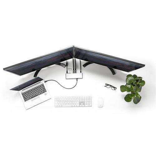 Startech T/Bolt3 4K Dock, Dual Display, Dp(2), Usb(2), Hdmi, Vga,Rj45,85W, Ac,3Yr