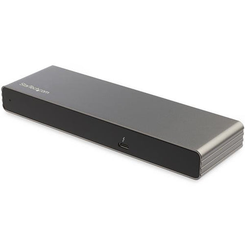 Startech T/Bolt3 4K Dock, Dual Display, Dp(2), Usb(2), Hdmi, Vga,Rj45,85W, Ac,3Yr