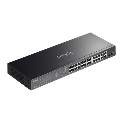 Tp-Link Omada 28-Port Easy Managed Gigabit Switch, Poe+(24), Sfp(2), 250W, 5Yr