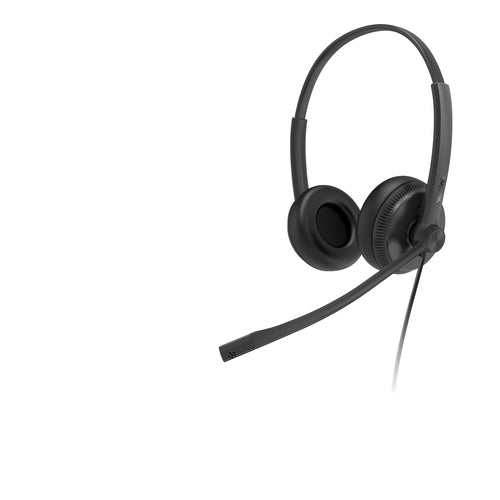 Yealink Wired (Uh34) Ms Dual Headset,Noise Cancelling Microphone,Usb-A