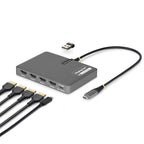 StarTech USB-C Quad-Monitor Workstation Adapter 4K 60Hz HDMI