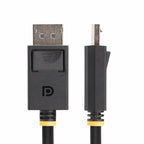 Startech 3M Displayport 2.1 Cable, Vesa-Certified Dp40 Dp 2.1 Cable, Ltw