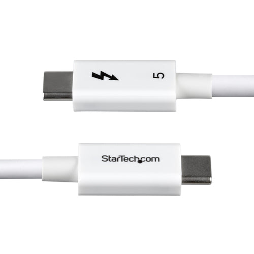 Startech 1.5Ft (50Cm) Thunderbolt 5 Cable, 80Gbps, Certified - White, Ltw