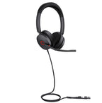 Yealink Wired (UH48) MS Stereoactive Noise Cancelling Headset With C To A Adapter
