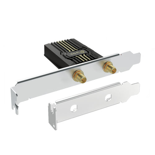 Tp-Link Archer Be9300 Bluetooth 5.4 Wi-Fi 7 Tri-Band Pcie Adapter, 3Yr