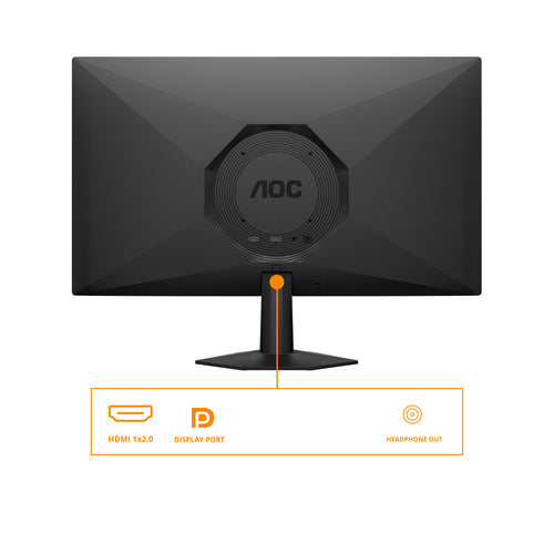 Aoc 27" (16:9) Fhd Ips, 0.3Ms, 260Hz, Hdmi, Dp, 3Yr