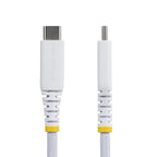 Startech 15Cm (6In) White Usb-C Charging Cable, USB C Cord, 60W/3A Pd, Ltw