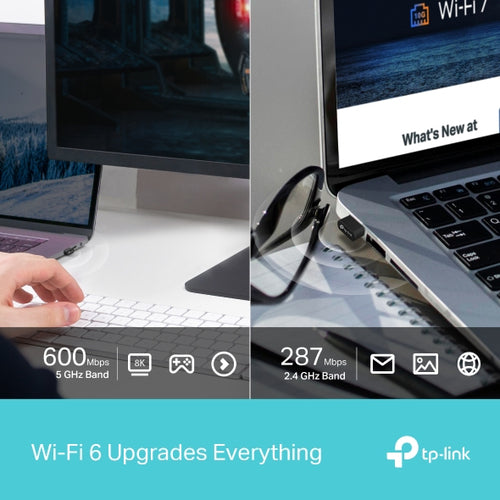 Tp-Link Archer Ax900 Bluetooth 5.3 Wi-Fi 6 Dual-Band USB Adapter, 3Yr