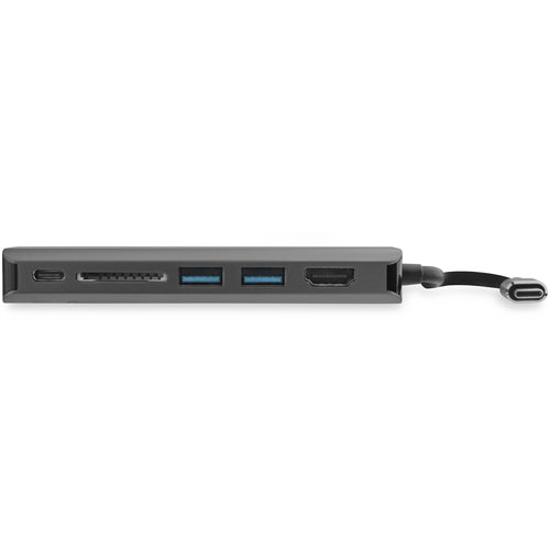 Startech Usb-C (T/Bolt3) Multiport Adapter, 4K HDMI Usb(2), Rj45, Sd, Single Display, 48W