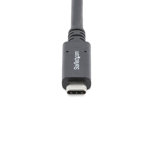 Startech 1.8M Usb-C 3.0 Cable, 5A Pd, Tb3 Compatible, Black, 2Yr