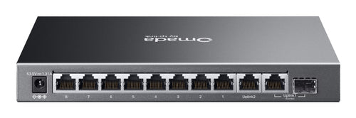 Tp-Link Omada 10-Port Easy Managed Gigabit Switch, Poe+(8), Sfp(1), Gbe(1), 63W, 5Yr