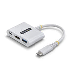 Startech.Com USB-C HDMI Multiport Hub, 140W, White