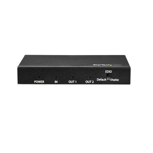 Startech 2 Port HDMI Splitter - 4K 60Hz - 1X2 Way HDMI 2.0 Splitter 2Yr