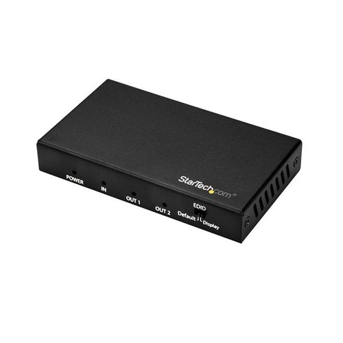 Startech 2 Port HDMI Splitter - 4K 60Hz - 1X2 Way HDMI 2.0 Splitter 2Yr