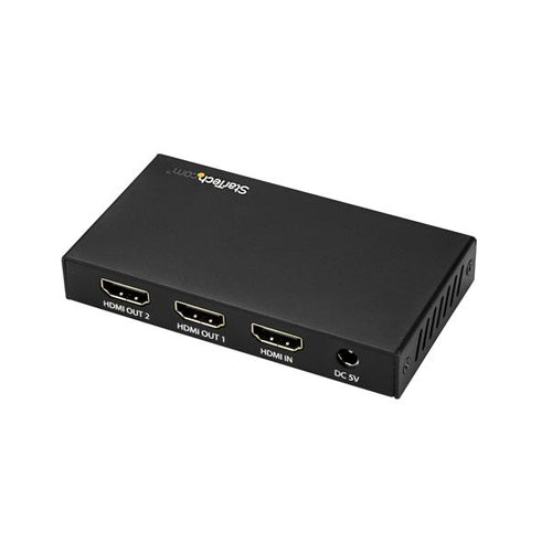 Startech 2 Port HDMI Splitter - 4K 60Hz - 1X2 Way HDMI 2.0 Splitter 2Yr