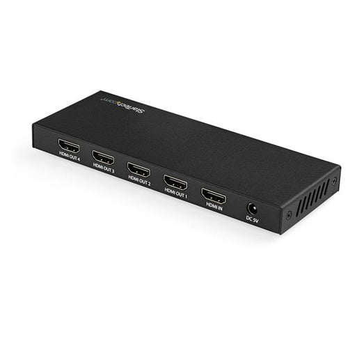 Startech 4 Port HDMI Splitter - 4K 60Hz - 1X4 Way HDMI 2.0 Splitter 2Yr