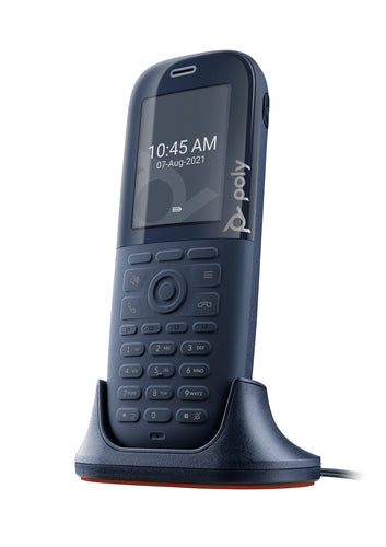 HP Poly Rove 30 Rugged Dect Ip Phone Handset, 2.4" Dislay, Aec,Mircoban,50M Range,3.5Mm