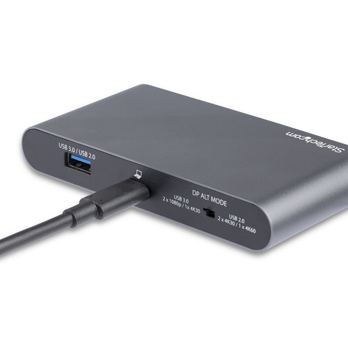 Startech Mini Usb-C 4K Dock, Dual Display, Dp(2), Usb(2), Rj45, 85W, 3Yr
