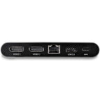 Startech Mini Usb-C 4K Dock, Dual Display, Dp(2), Usb(2), Rj45, 85W, 3Yr