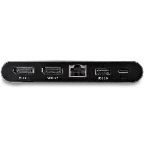 Startech Mini Usb-C 4K Dock, Dual Display, Dp(2), Usb(2), Rj45, 85W, 3Yr