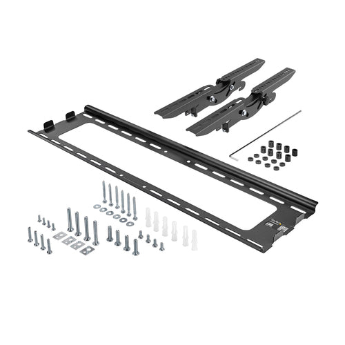 Startech Tv Wall Mount, Flat, 32"-75", <75Kg, Up To 600X400 Vesa, Black, 5Yr