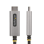 Startech 2M Dp To HDMI Adapter Cable, 8K 60Hz, 4K 144Hz, Hdr10, Dp 1.4 To HDMI 2.1 Avc, Dp
