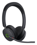 Yealink Bluetooth Dect (Wh68) Ms Headset, 4-Mic Hyrbid Anc And Noise Cancellation, Ch Base